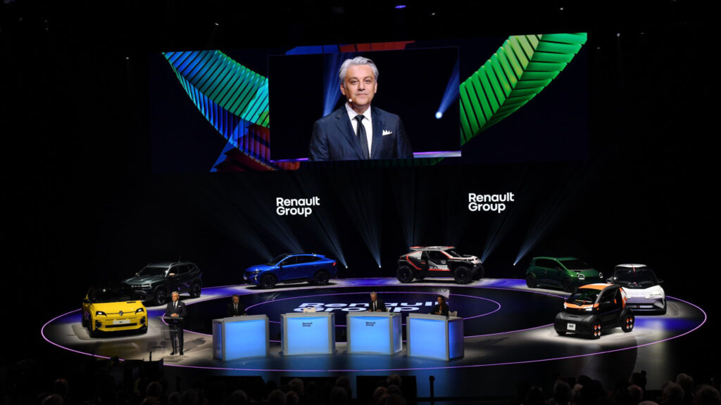 Luca de Meo lors du rendez-vous des investisseurs de 2025 // Source : Renault Group Luca de Meo lors du rendez-vous des investisseurs de 2025 // Source : Renault Group