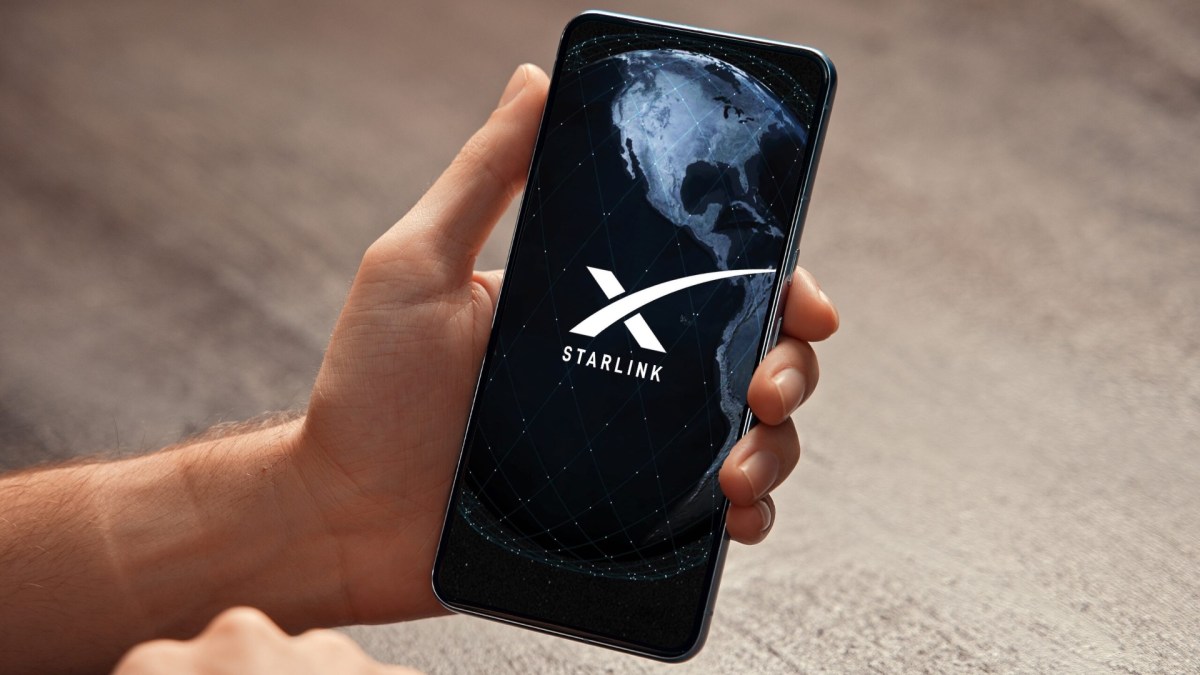 Starlink Phone. // Source : Montage Numerama