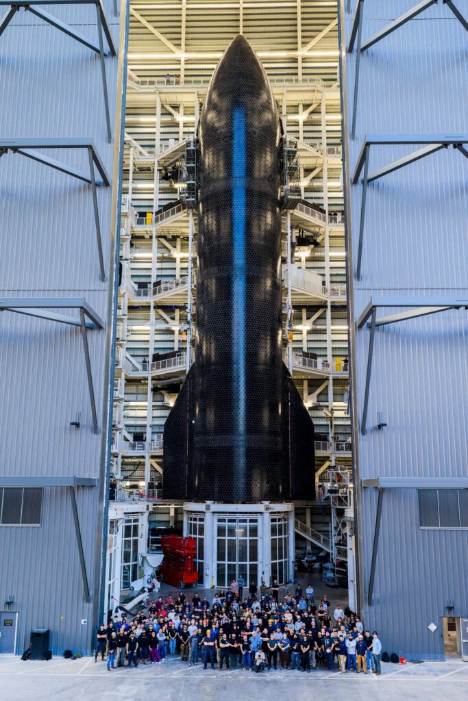 Starship bâtiment d'assemblage