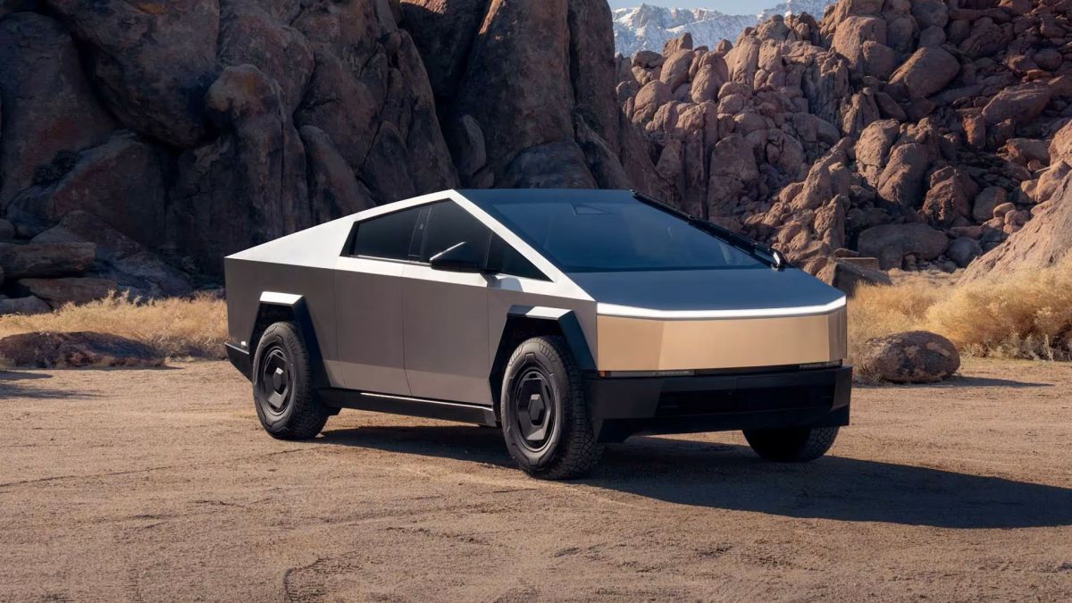 Le Tesla Cybertruck dans sa version abordable à moins de 60 000 dollars. // Source : Tesla Le Tesla Cybertruck dans sa version abordable à moins de 60 000 dollars. // Source : Tesla