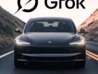 Grok arrive dans les Tesla en Europe. // Source : Une par Numerama Grok arrive dans les Tesla en Europe. // Source : Une par Numerama