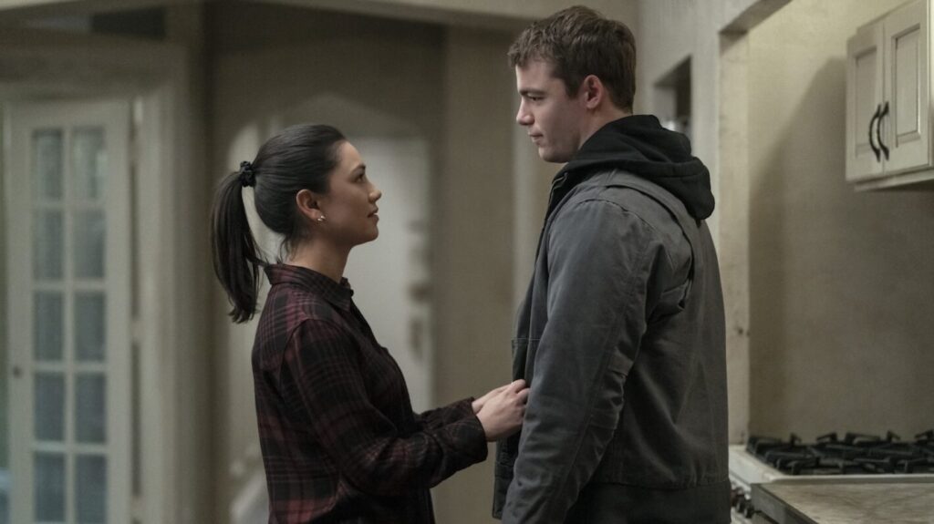 Rose et Peter dans The Night Agent // Source : Netflix Rose et Peter dans The Night Agent // Source : Netflix