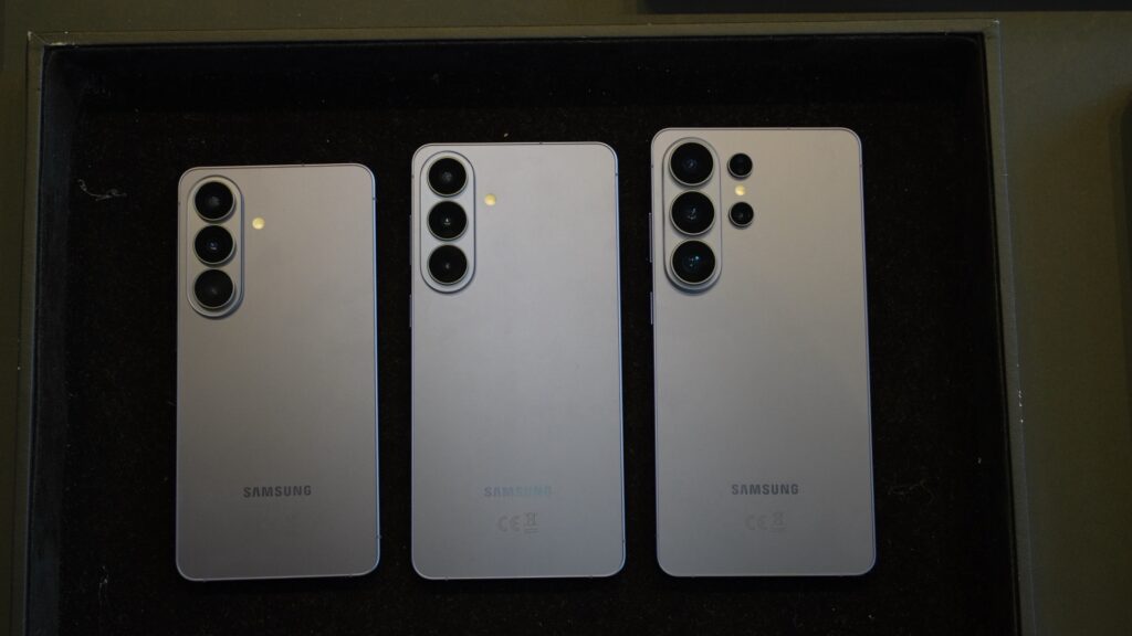 Les S26, S26+ et S26 Ultra. Les S26, S26+ et S26 Ultra.