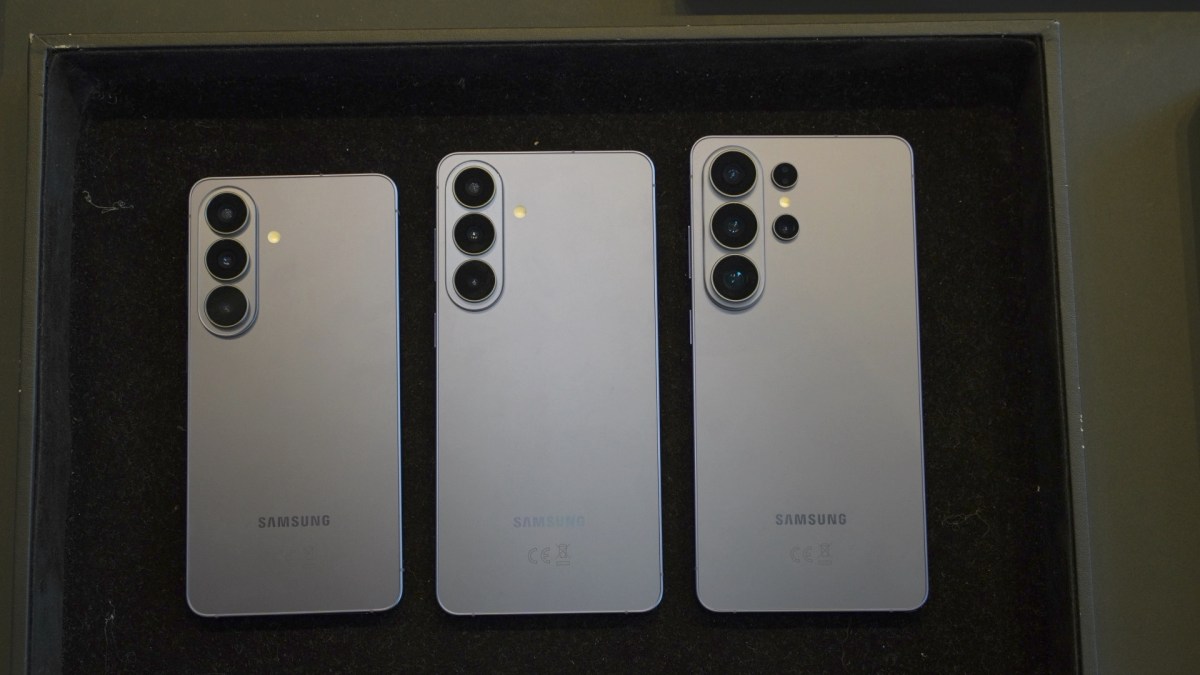 Les S26, S26+ et S26 Ultra. Les S26, S26+ et S26 Ultra.