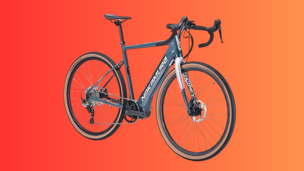 Vélo gravel adulte E-GRAVEL // Source : Intersport
