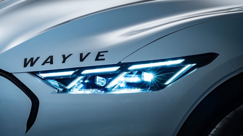 Wayve est une start-up britannique de taxis autonomes.. // Source : Wayve Wayve est une start-up britannique de taxis autonomes.. // Source : Wayve