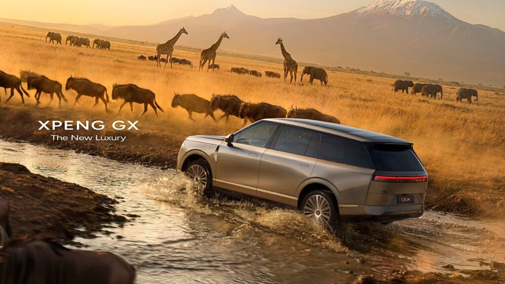 Le nouveau Xpeng GX. // Source : Xpeng Le nouveau Xpeng GX. // Source : Xpeng