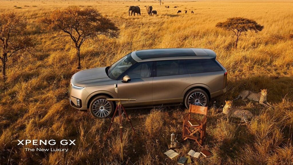 Le nouveau Xpeng GX. // Source : Xpeng Le nouveau Xpeng GX. // Source : Xpeng
