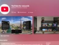 YouTube for visionOS. // Source : Numerama YouTube for visionOS. // Source : Numerama