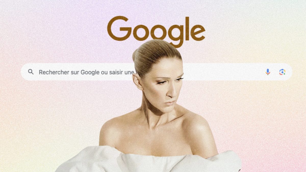 Tapez Céline Dion dans Google Chrome // Source : Paris la Défense Arena / Numerama