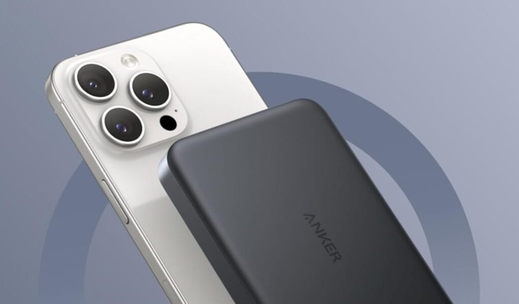 Anker MagGo Power Bank 10 000 mAh // Source : Anker Anker MagGo Power Bank 10 000 mAh // Source : Anker