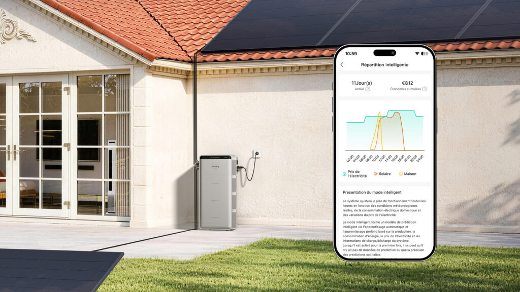 L'application permet de piloter et surveille simplement son installation // Source : Jackery L'application permet de piloter et surveille simplement son installation // Source : Jackery