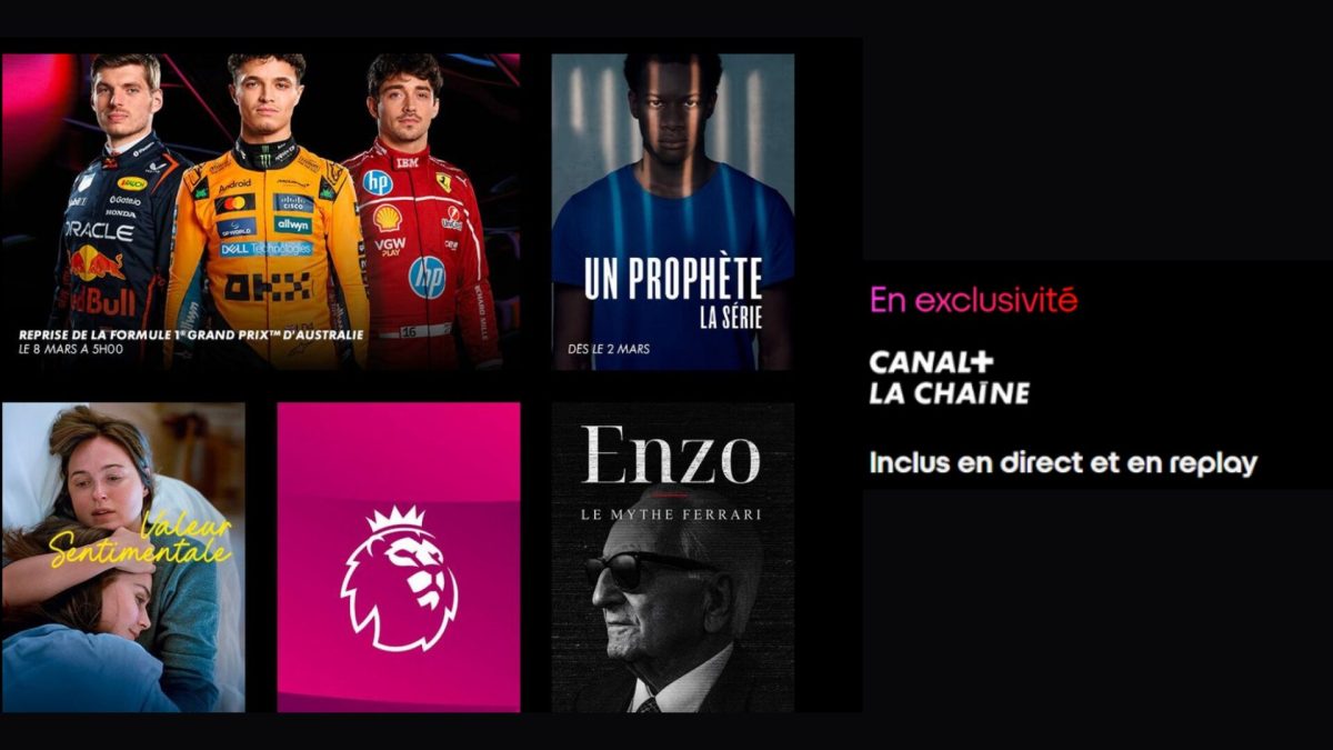 Canal+ Freebox Ultra // Source : Free