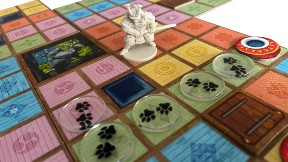 Le samuraï est sur la piste du ninja… // Source : Sébastien Goetz pour Numerama Le samuraï est sur la piste du ninja… // Source : Sébastien Goetz pour Numerama