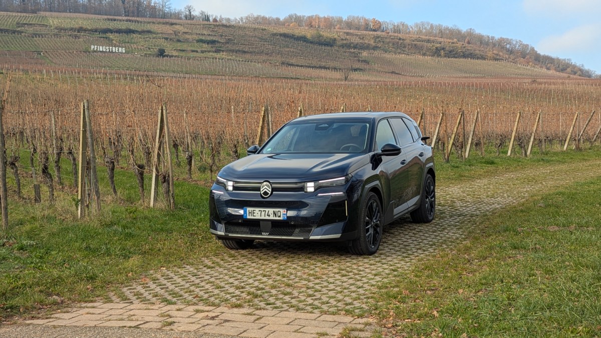 Citroën ë-C5 Aircross // Source : Raphaelle Baut pour Numerama Citroën ë-C5 Aircross // Source : Raphaelle Baut pour Numerama