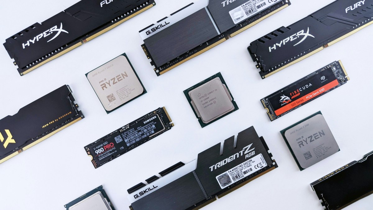 RAM, SSD et processeur PC // Source : Andrey Matveev RAM, SSD et processeur PC // Source : Andrey Matveev
