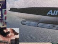 Drone intercepteur Airbus // Source : montage Numerama