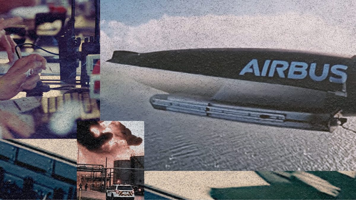Drone intercepteur Airbus // Source : montage Numerama Drone intercepteur Airbus // Source : montage Numerama