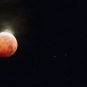 Éclipse de Lune. // Source : Flickr/CC/Derrick Story (image recadrée)