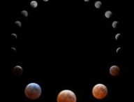 Éclipse lunaire. // Source : Via X @NASA_Johnson (image recadrée)
