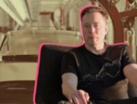 Elon Musk et Cybercab // Source : Montage Numerama Elon Musk et Cybercab // Source : Montage Numerama