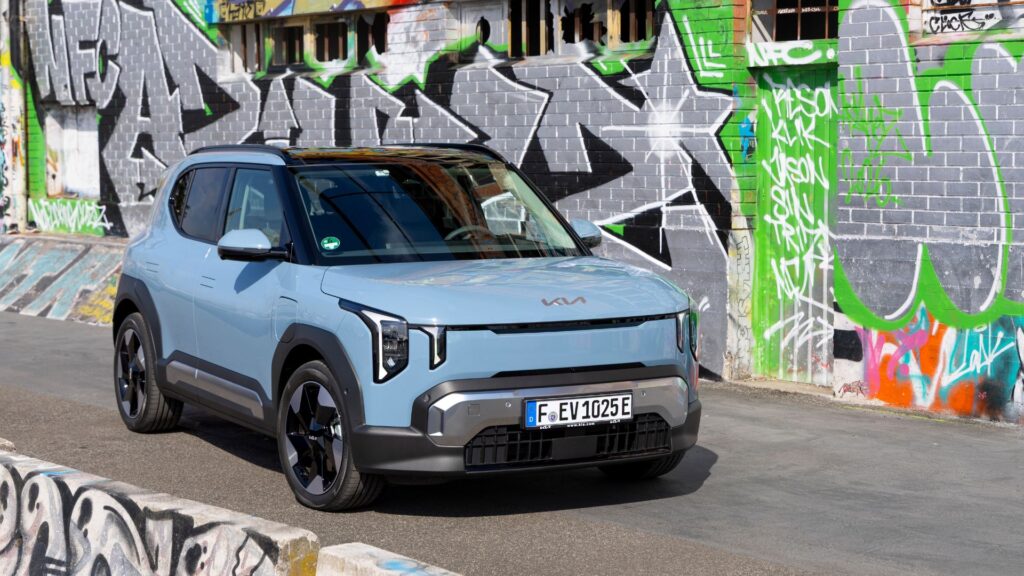 Le Kia EV2 à l'essai // Source : Thorsten Weigl pour Numerama Le Kia EV2 à l'essai // Source : Thorsten Weigl pour Numerama