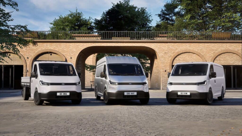 Le nouveau Ford Transit City électrique // Source : Ford