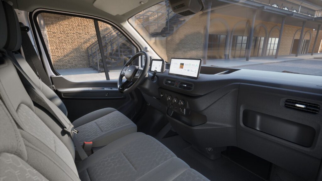 Le nouveau Ford Transit City électrique // Source : Ford