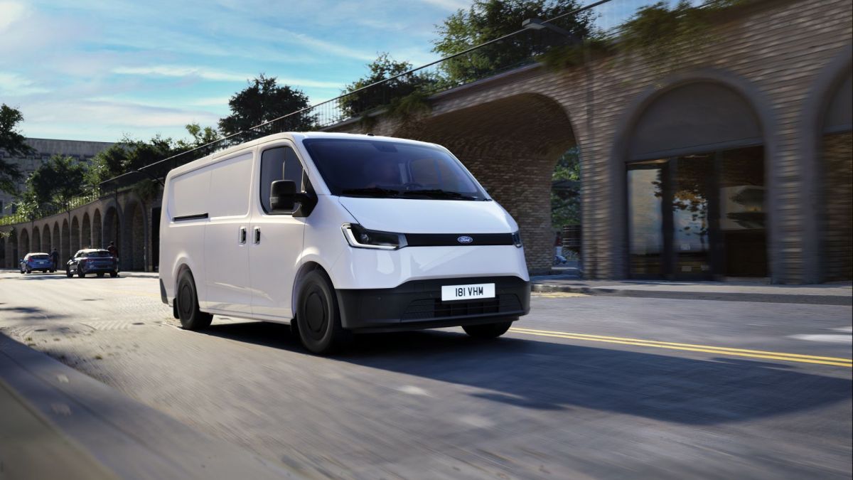 Le nouveau Ford Transit City électrique // Source : Ford