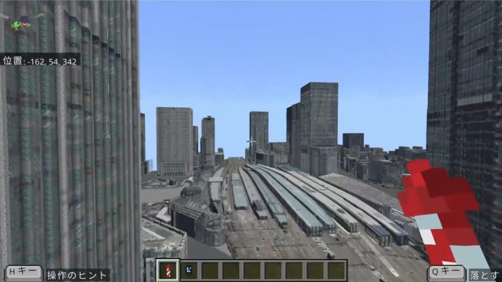 La gare de Tokyo dans Minecraft // Source : X - Tech_Rope0801 La gare de Tokyo dans Minecraft // Source : X - Tech_Rope0801