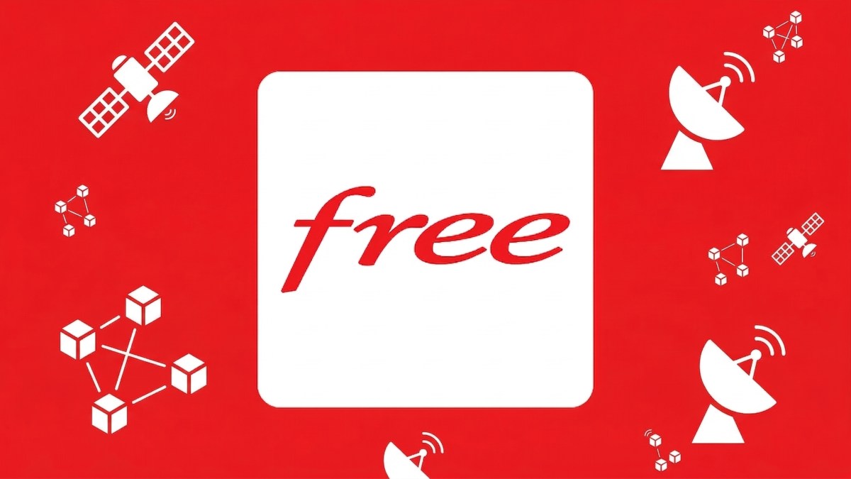 Free Mobile et les satellites. // Source : Numerama