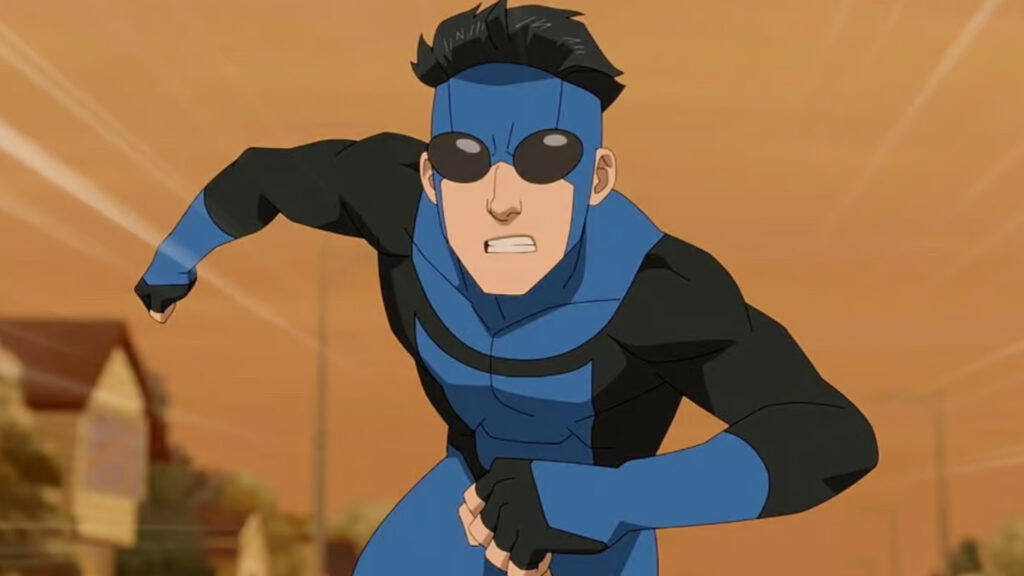 Mark Grayson dans Invincible. // Source : Prime Video Mark Grayson dans Invincible. // Source : Prime Video