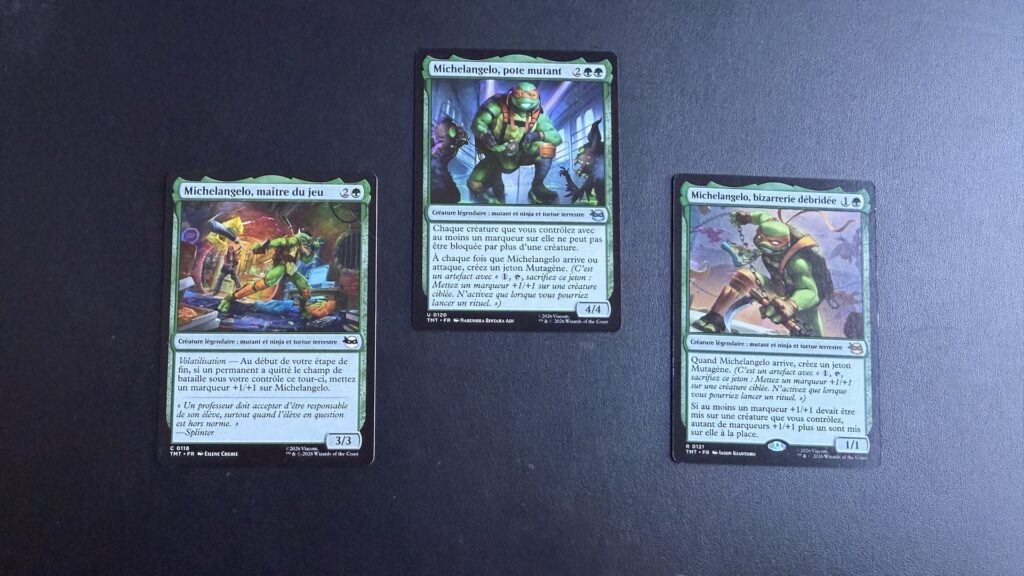 Cartes Magic Tortues Ninja // Source : Numerama Cartes Magic Tortues Ninja // Source : Numerama