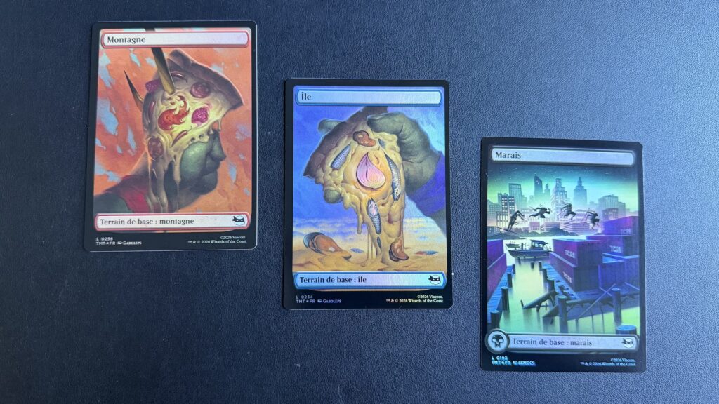 Cartes Magic Tortues Ninja // Source : Numerama Cartes Magic Tortues Ninja // Source : Numerama