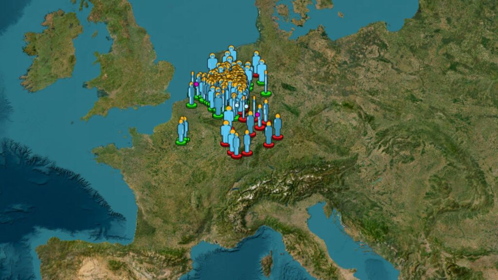 Signalements envoyés à l'IMO ce dimanche soir au sujet du bolide observé dans le ciel. // Source : Capture d'écran IMO Signalements envoyés à l'IMO ce dimanche soir au sujet du bolide observé dans le ciel. // Source : Capture d'écran IMO