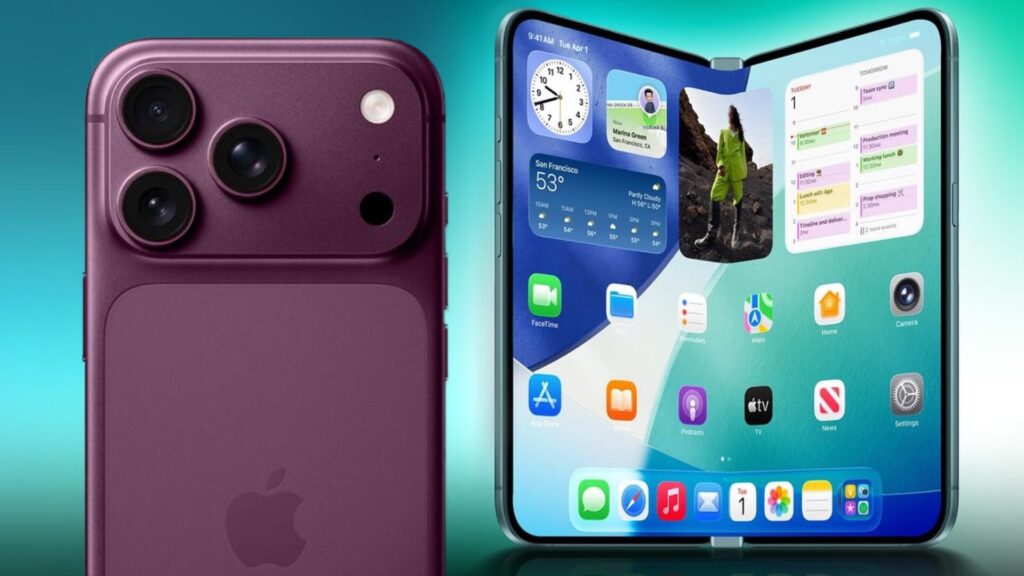 iPhone 18 Pro et iPhone Fold. // Source : Numerama iPhone 18 Pro et iPhone Fold. // Source : Numerama