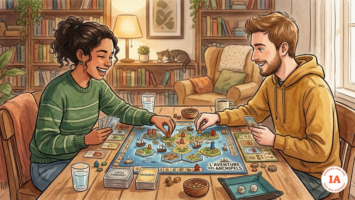 Top jeux de société à deux // Source : Nano Banana Pro Top jeux de société à deux // Source : Nano Banana Pro