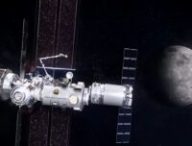 La Lunar Gateway. // Source : Capture YouTube Nasa Johnson La Lunar Gateway. // Source : Capture YouTube Nasa Johnson