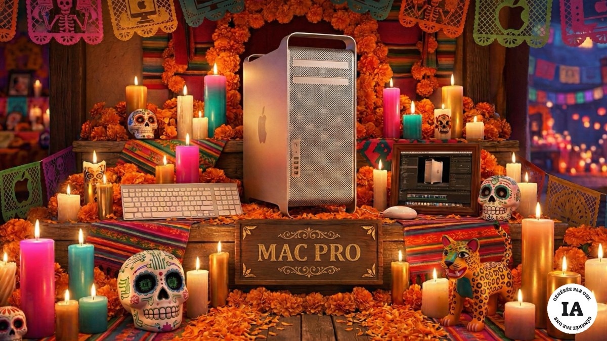 RIP le Mac Pro. // Source : Image générée avec Gemini par Numerama