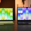 MacBook Neo et MacBook Air 13". Le second est un peu plus grand, mais les dimensions sont très semblables. // Source : Alfred Tertrais - Numerama