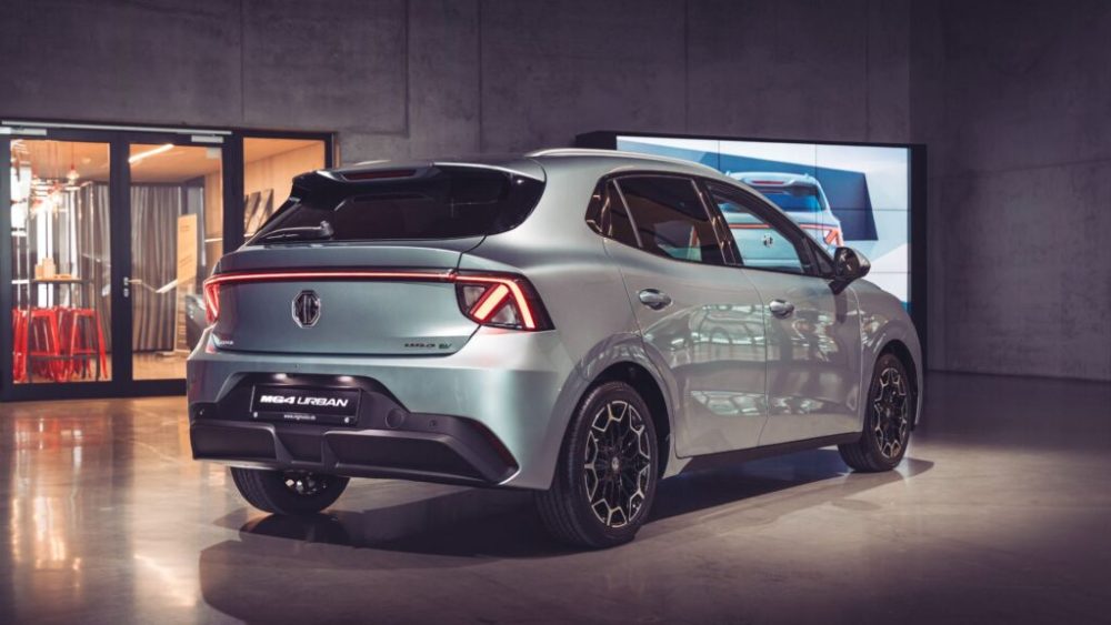 La nouvelle MG4 EV Urban // Source : MG Motor La nouvelle MG4 EV Urban // Source : MG Motor