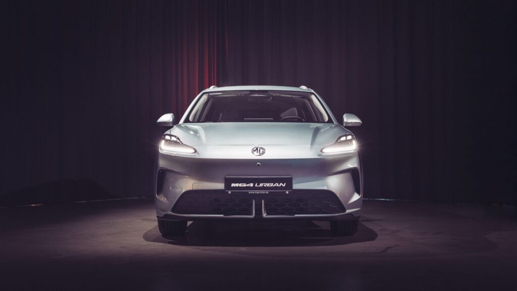 La nouvelle MG4 EV Urban // Source : MG Motor La nouvelle MG4 EV Urban // Source : MG Motor