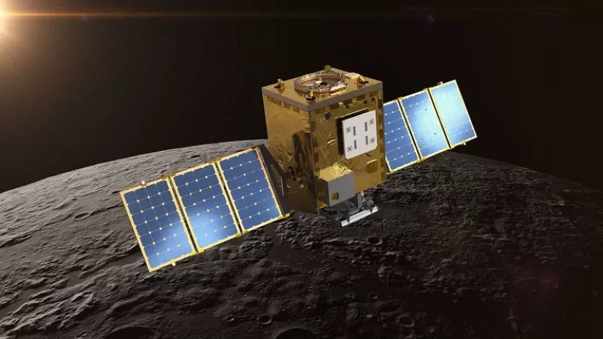 Vue d'artiste du Lunar Trailblazer. Source : Lockheed Martin Vue d'artiste du Lunar Trailblazer. Source : Lockheed Martin