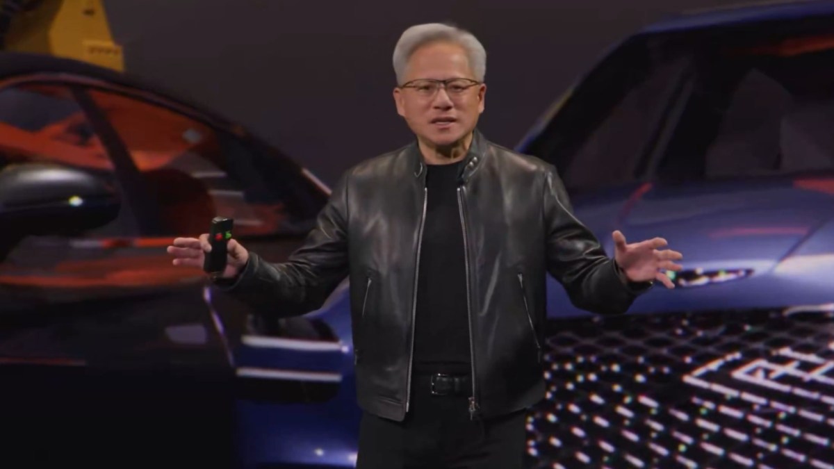 Jensen Huang, fondateur et PDG de NVIDIA // Source : Capture video Nvidia Jensen Huang, fondateur et PDG de NVIDIA // Source : Capture video Nvidia
