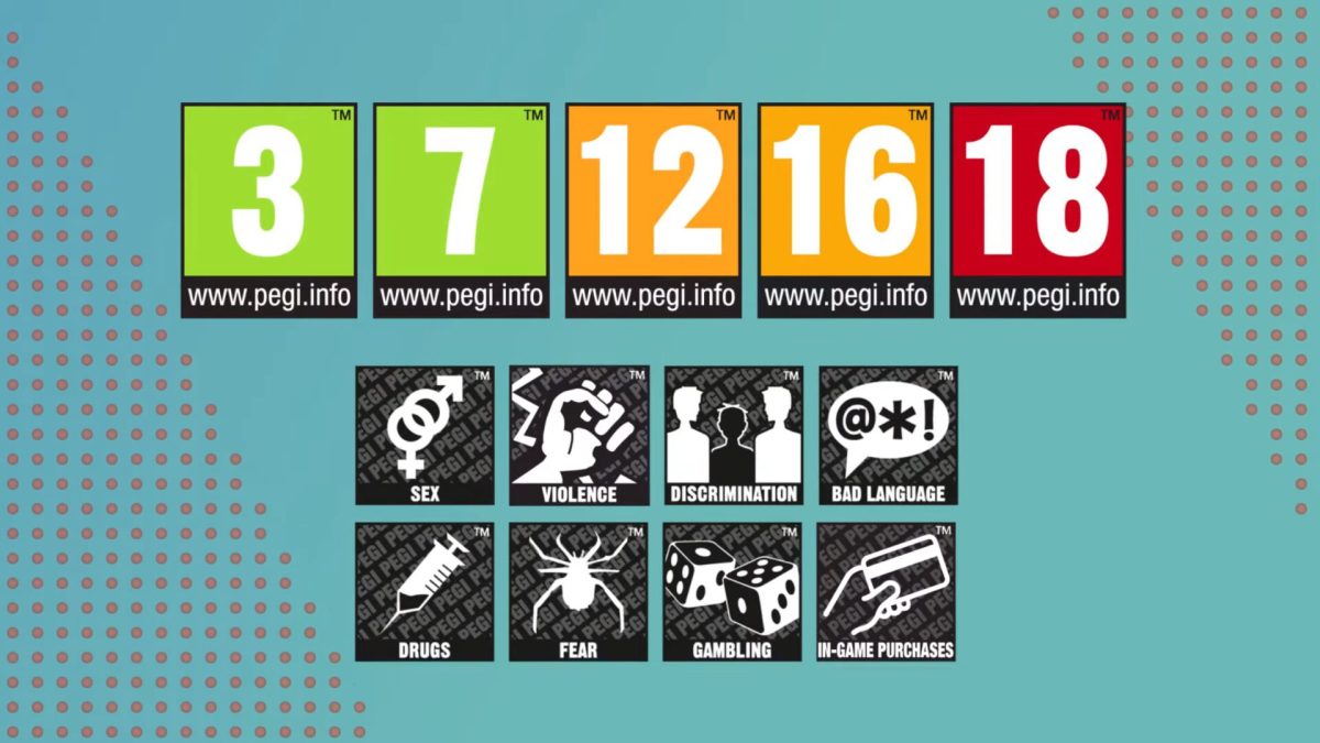 Classification PEGI // Source : PEGI Classification PEGI // Source : PEGI