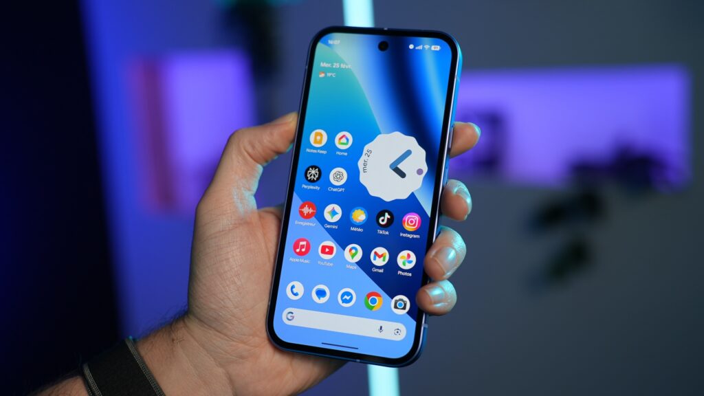 Le Google Pixel 10a. // Source : Numerama Le Google Pixel 10a. // Source : Numerama