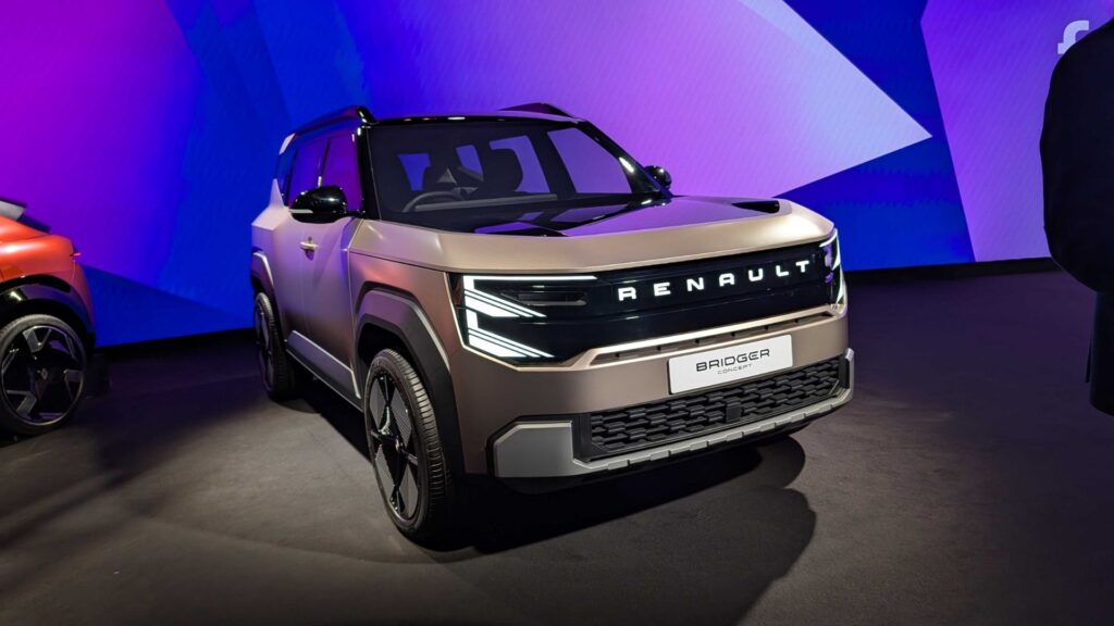 Le Renault Bridger Concept. // Source : Raphaëlle Baut pour Numerama