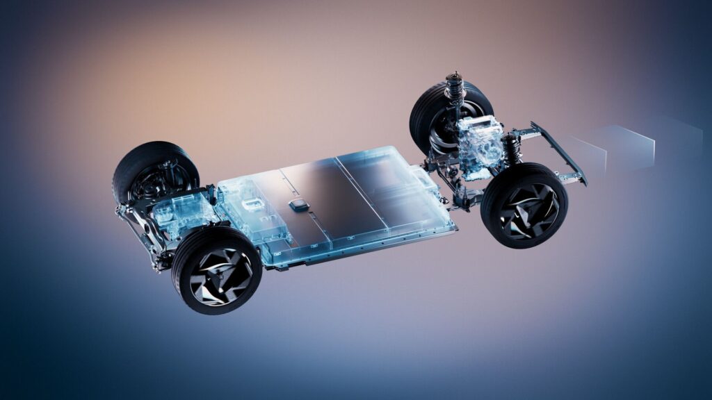 La plateforme RGEV Medium 2.0 // Source : Renault La plateforme RGEV Medium 2.0 // Source : Renault