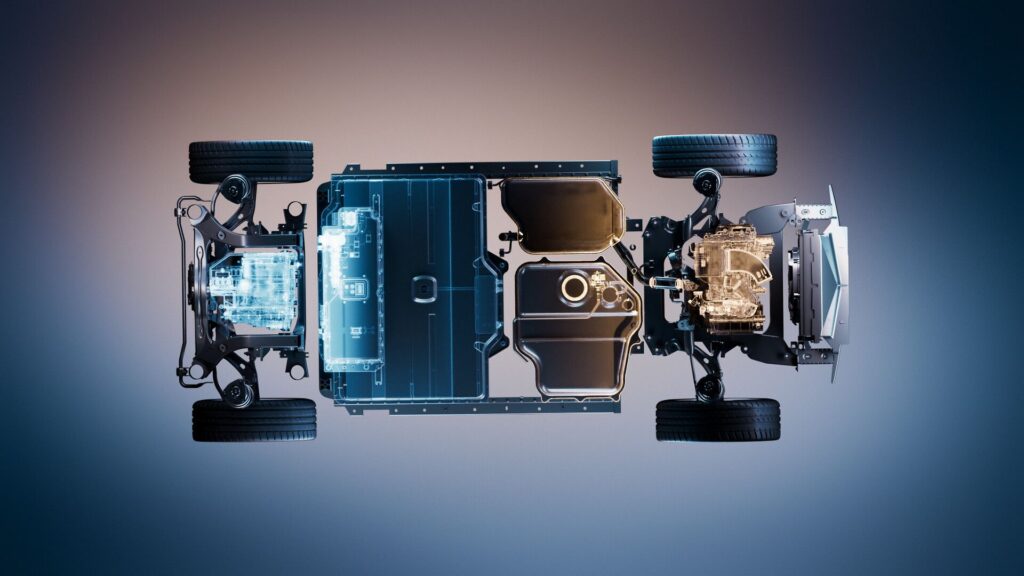 La plateforme RGEV Medium 2.0 // Source : Renault La plateforme RGEV Medium 2.0 // Source : Renault