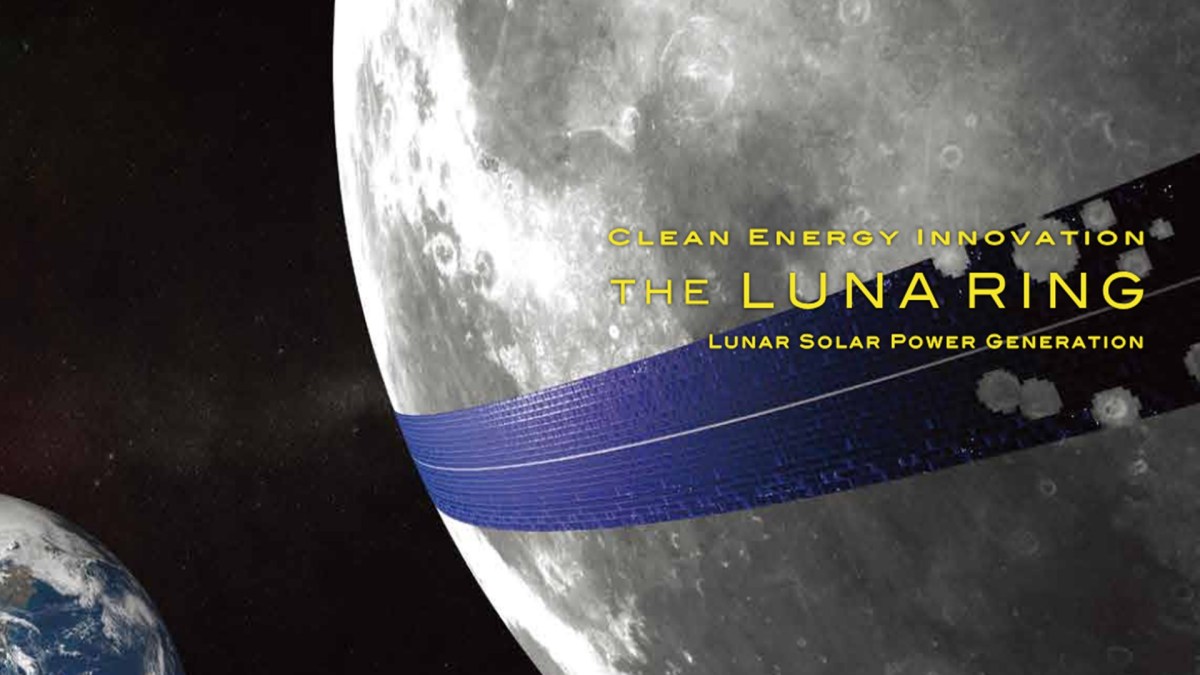 Le concept de Luna Ring. Source : Shimizu Corporation Le concept de Luna Ring. Source : Shimizu Corporation
